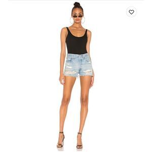 Levi’s 24 501 High Rise Short in Fault Line